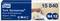 'Distributeur de serviettes Tork Xpressnap Extra Soft, Blanc. Premium, N4 1/2. L'image montre une main tirant une serviette du distributeur.'