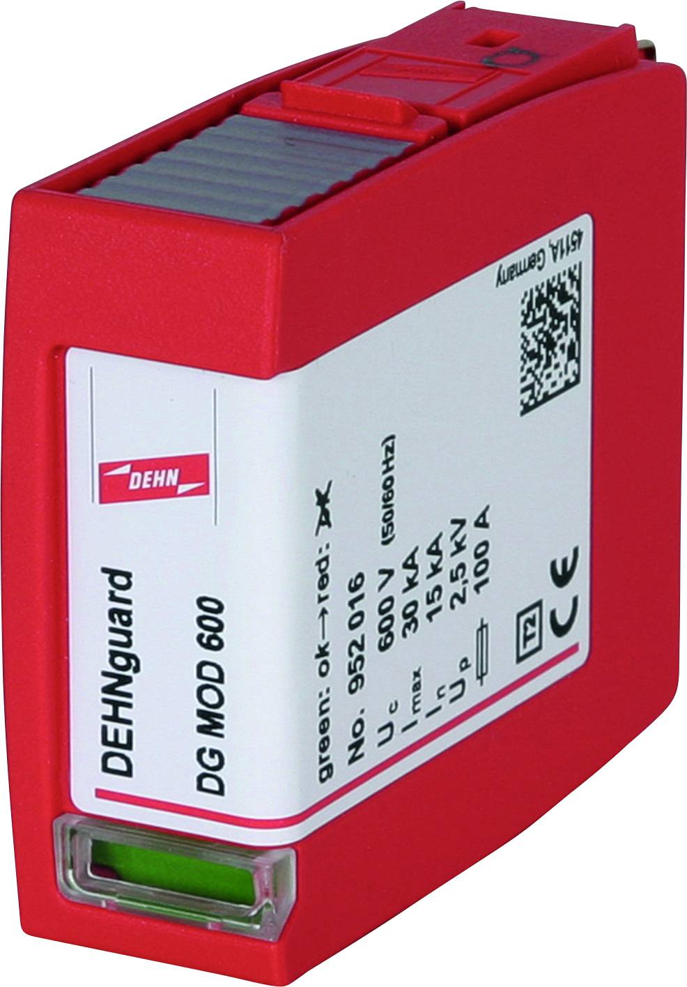 Protection contre les surtensions Dehn, modèle DG MOD 600. Convient pour protéger les appareils électriques contre les pics de tension.
