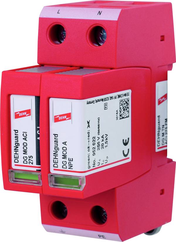 DEHN 952220 DG M TN ACI 275 FM Limiteur de surtension   20 kA Piece 1 pc(s)