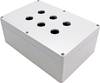 Hammond Electronics 1554MPB6A Boîtier universel 240 x 160 x 90 Polycarbonate gris 1 pc(s)