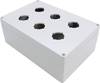 Hammond Electronics 1554PB6 Boîtier universel 240 x 160 x 90 Polycarbonate gris 1 pc(s)
