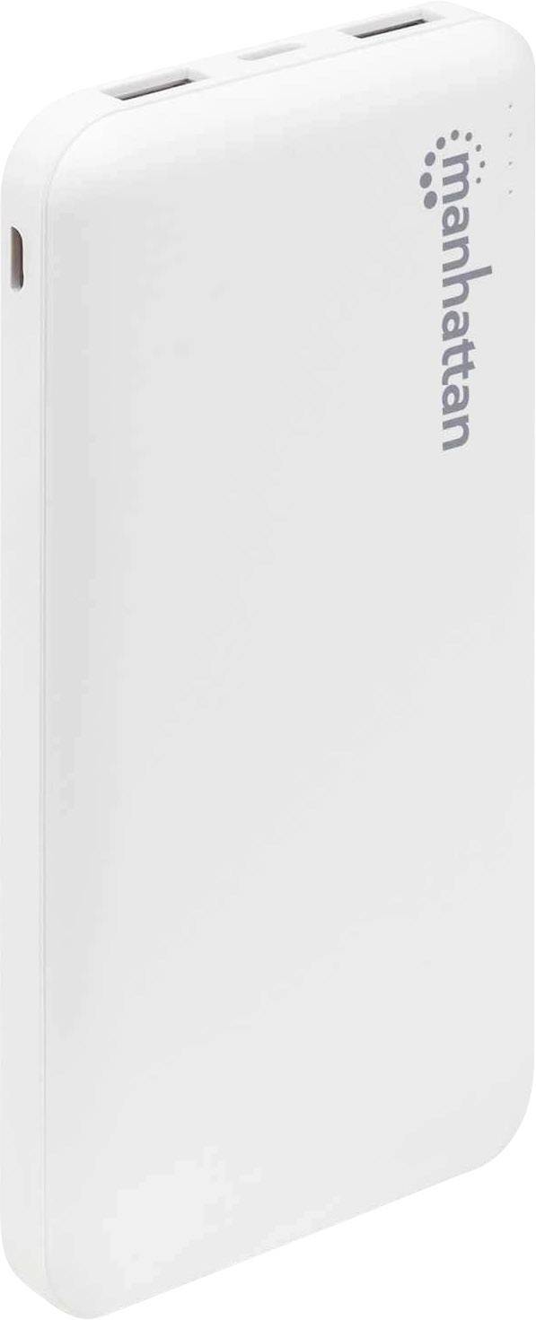 Manhattan Ladegerät Powerbank (batterie supplémentaire) 10000 mAh lithium blanc affichage du statut-3