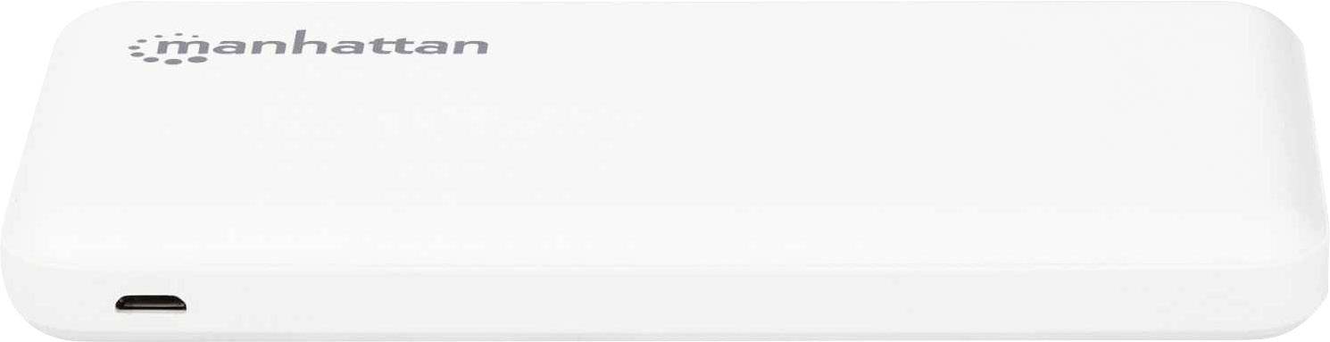 Manhattan Ladegerät Powerbank (batterie supplémentaire) 10000 mAh lithium blanc affichage du statut-4