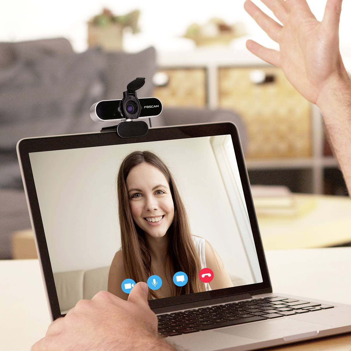 Webcam Full HD Foscam W21 fscw21 1920 x 1080 Pixel-1