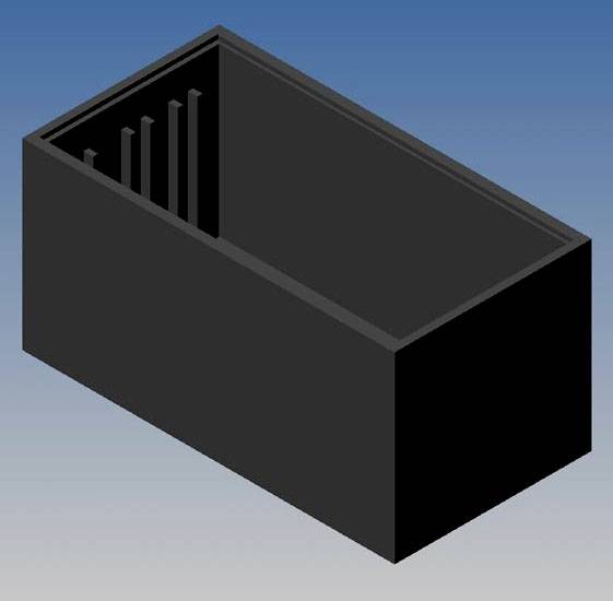 TEKO L40.9 L40.9 Boîtier universel 42 x 22 x 21 x 42 PA6 noir 1 pc(s)