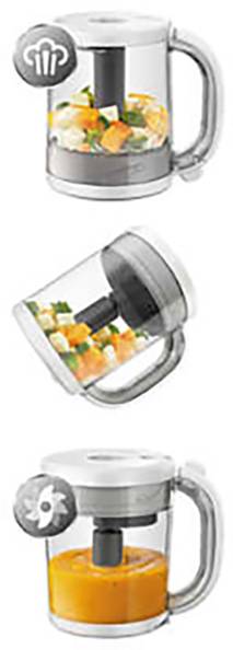 Philips Home SCF883/01 Cuiseur pour aliments pour bébé 400 W blanc-2