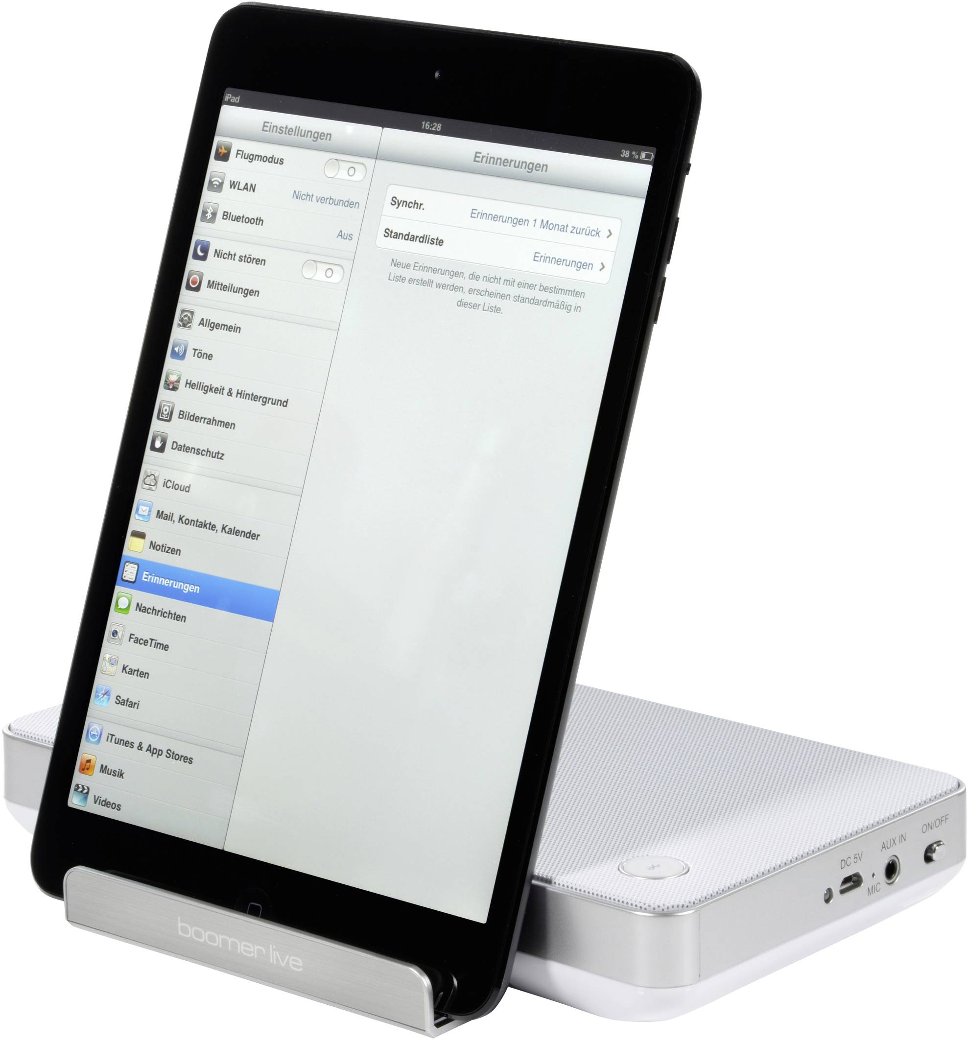 Ultron boomer live Enceinte Bluetooth fonction mains libres blanc-1