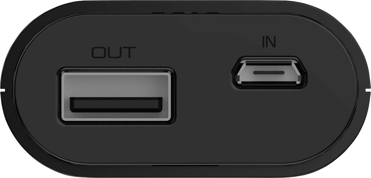 RealPower PB-5000 Powerbank (batterie supplémentaire) 5000 mAh Li-Ion noir-1