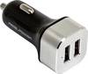 RealPower 176635 Chargeur USB USB noir, argent pour voiture protection contre les surintensités