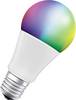 LEDVANCE SMART+ CEE: F (A - G) SMART+ WiFi Classic Multicolour 60 9 W/2700K E27 E27 9 W RVBB