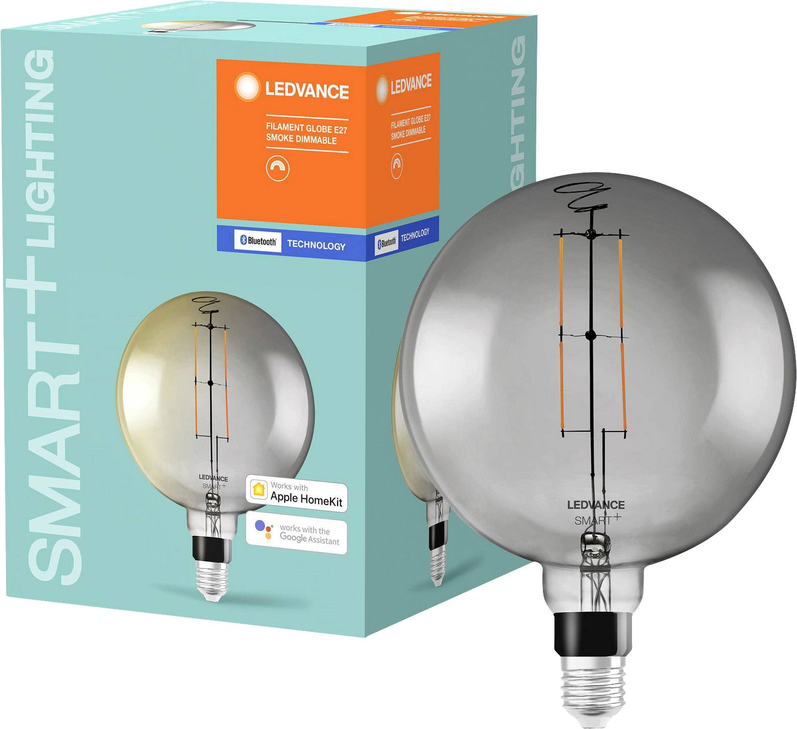 LEDVANCE SMART+ CEE: G (A - G) SMART+ BT CLA GLOBE200 37 6 W/2700K E27 E27 6 W blanc chaud-2