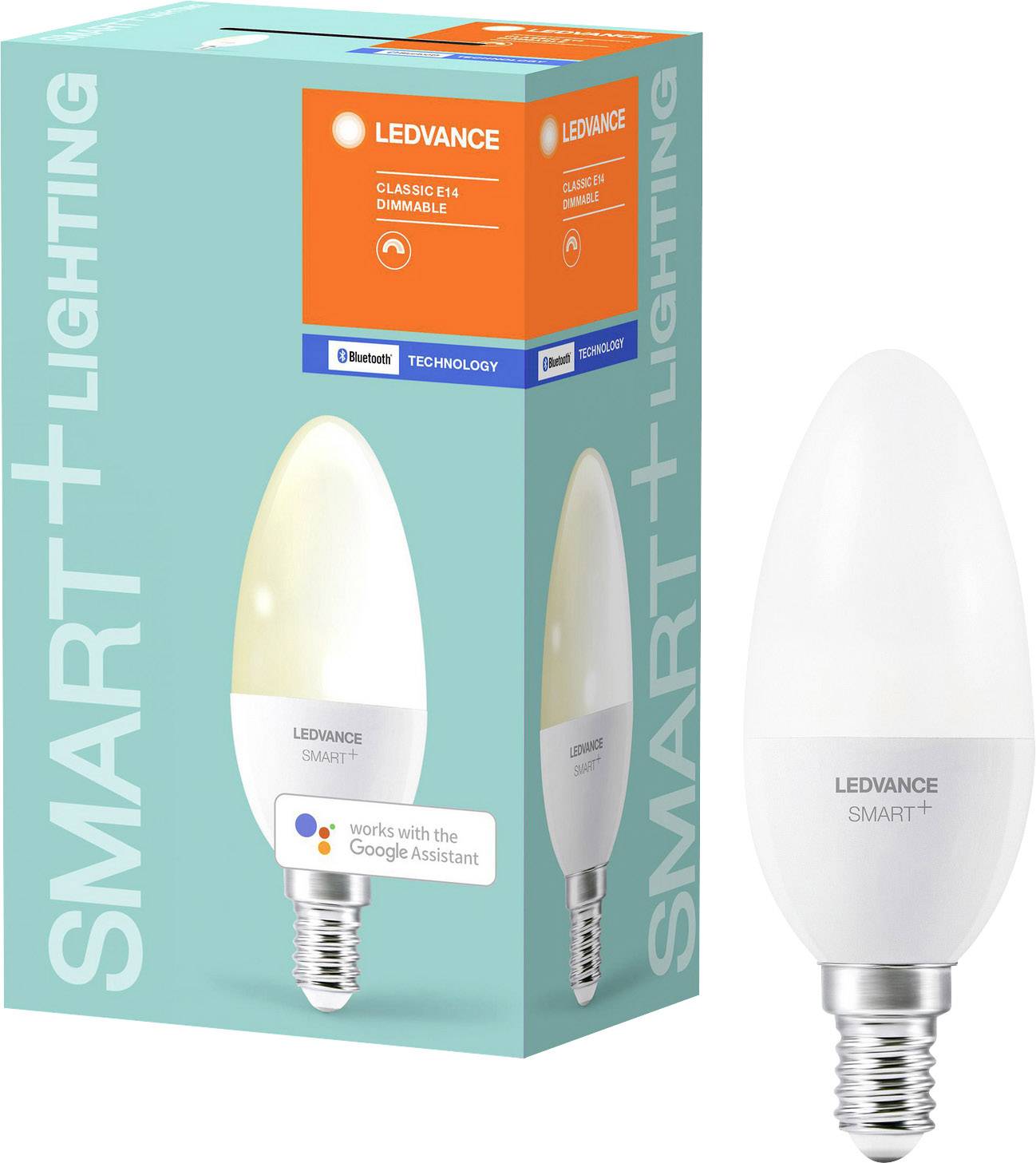 LEDVANCE SMART+ CEE: F (A - G) SMART+ Candle Dimmable 40 5 W/2700K E14 E14 5 W blanc chaud-1