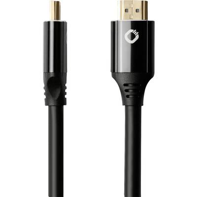 Deux câbles HDMI noirs avec des connecteurs dorés, utilisés pour connecter des appareils audio et vidéo.