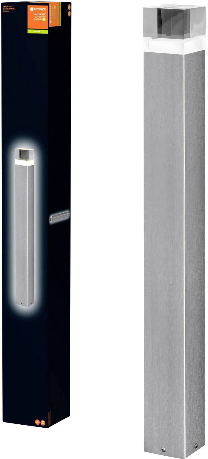 LEDVANCE 4058075474239 Endura Style Cube 80 Luminaire LED extérieur LED LED 4.50 W optique acier inoxydable-1