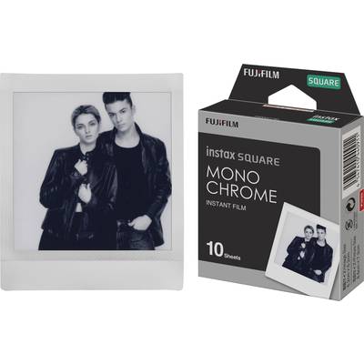 Fujifilm Instax SQUARE MONOCHROME WW 1 Film instantané noir/blanc - Conrad  Electronic France