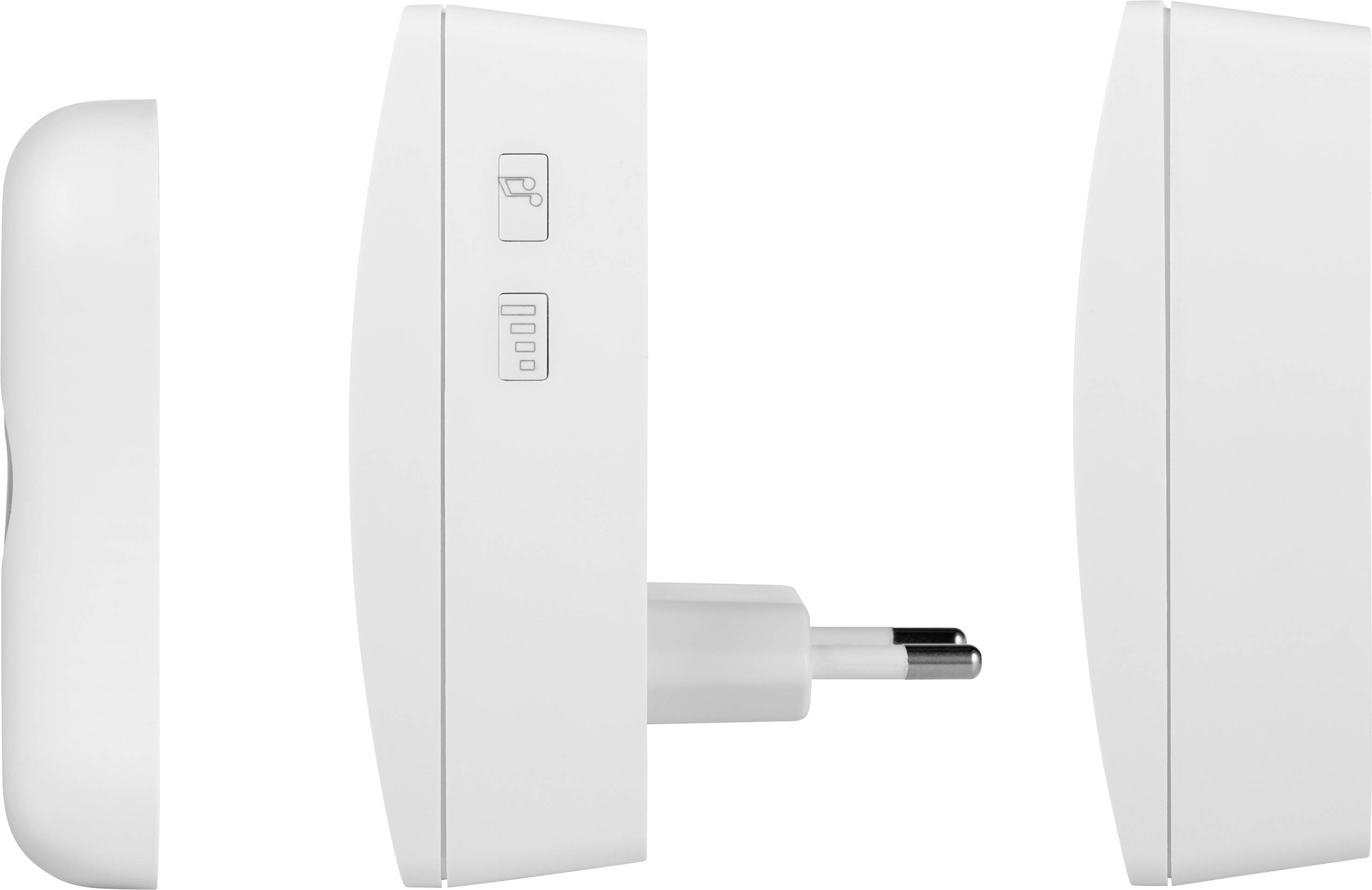 Set complet pour Sonnette sans fil Byron DBY-21134 100 m blanc-3