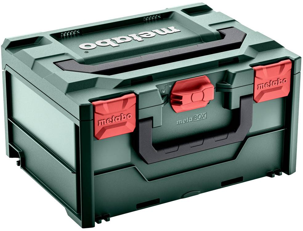 Metabo metaBOX 215 626887000 Mallette pour matériels électroportatifs ABS vert/rouge (L x l x H) 396 x 296 x 215 mm