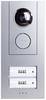 m-e modern-electronics Vistus VD ALU 6720 S Interphone vidéo filaire Set complet 2 foyers argent