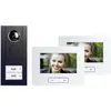 m-e modern-electronics Vistus VD ALU 6720 A Interphone vidéo filaire Set complet 2 foyers anthracite
