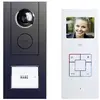 m-e modern-electronics Vistus VD ALU 6310 A Vistus Interphone vidéo filaire Set complet 1 foyer anthracite