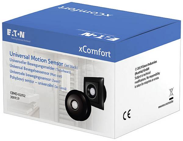 Eaton 300919 encastré Détecteur de mouvements 90 °  noir