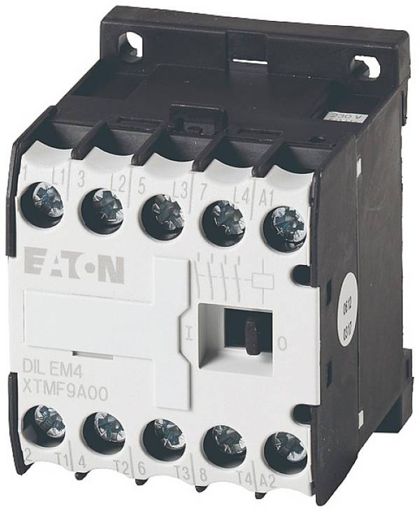 Eaton DILEM4(230V50HZ,240V60HZ) Contacteur de puissance  4 NO (T) 4 kW      1 pc(s)