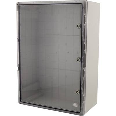 Armoire électrique avec porte transparente. Adaptée à la protection et à l'organisation des composants électriques.