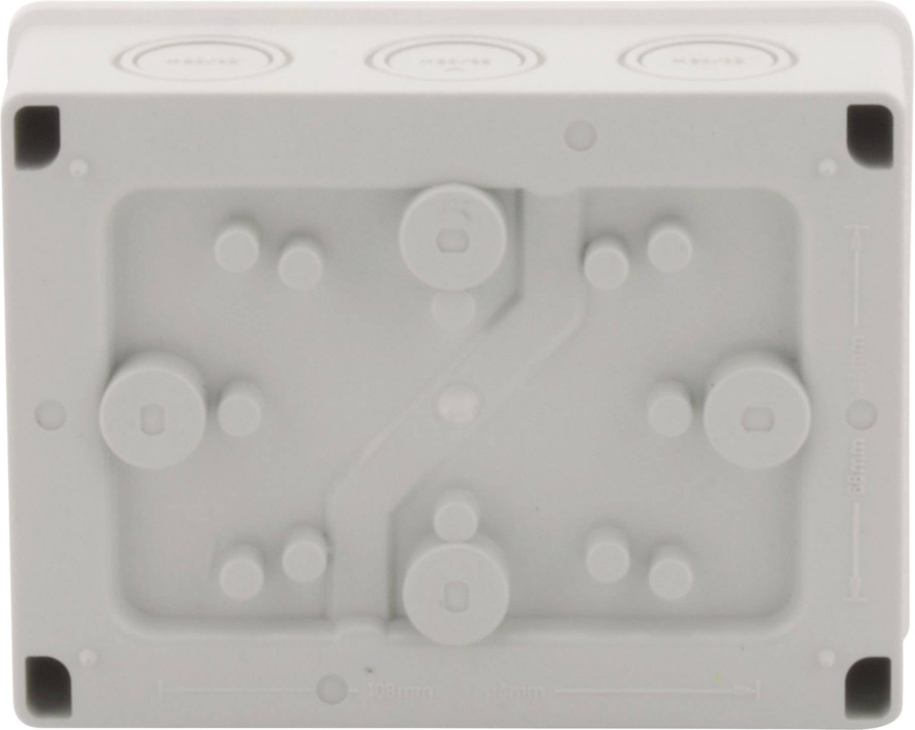 Boxexpert BXPKABS12516782-H02 Coffret d'installation 125 x 167 x 82 ABS gris clair 5 pc(s)-2