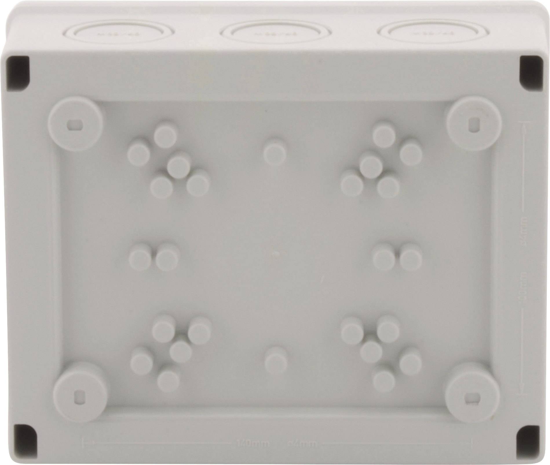 Boxexpert BXPKABS16020098-H02 Coffret d'installation 160 x 200 x 98 ABS gris clair 5 pc(s)-3