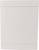 Couverture blanche rectangulaire d'un tableau électrique sur un fond neutre.