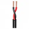 Sommer Cable 440-0051FC Câble haut-parleur 2 x 4 mm² + 2 x 4 mm² noir Marchandise vendue au mètre