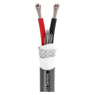 Sommer Cable 440-0241AQ Câble haut-parleur  2 x 4.00 mm² noir Marchandise vendue au mètre