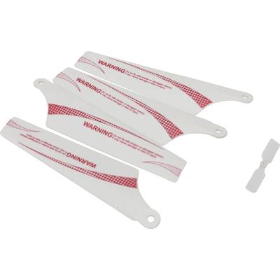 Reely RE-6923949 Pales de rotor Convient au modèle (modélisme):Hélicoptère électrique 3 canaux (code article : 2282651)
