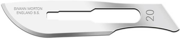 420 SM Lame de scalpel 45 mm Carbone carbone 100 pc(s)
