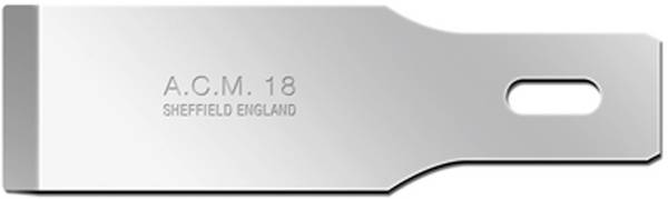 ACM18 SM Lame de scalpel 51 mm Carbone carbone 50 pc(s)