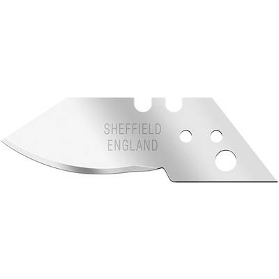 Lame en métal gravée 'Sheffield England'.