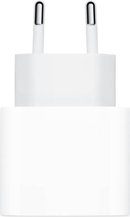 Adaptateur chargeur USB blanc avec fiches européennes pour appareils électroniques.