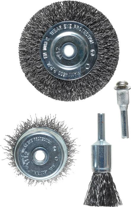 kwb JEU DE DOUILLES DE CÂBLE, 4 PIÈCES, FIL D'ACIER, ONDULÉ 597500 1 set