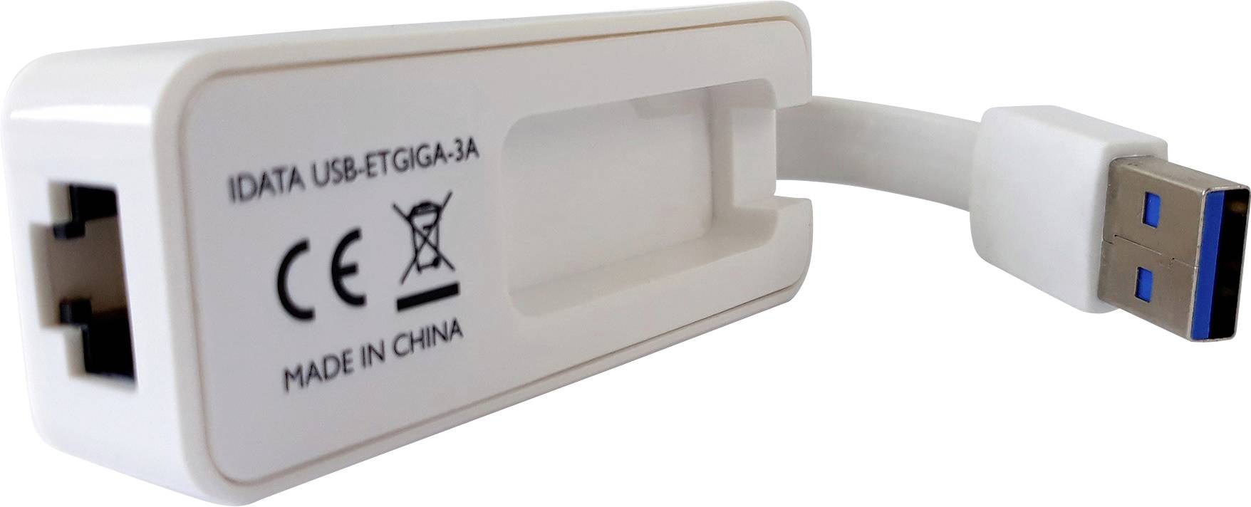 Adaptateur TECHly IDATA-USB-ETGIGA-3A 5 GBit/s USB 3.1 (Gen 1), RJ45-3