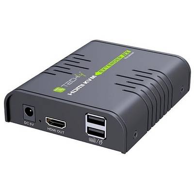 TECHly IDATA-HDMI-KVM2 HDMI™, RJ45, USB 2.0 Répéteur (extension) câble réseau RJ45 120 m-3