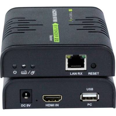 TECHly IDATA-HDMI-KVM2 HDMI™, RJ45, USB 2.0 Répéteur (extension) câble réseau RJ45 120 m-7