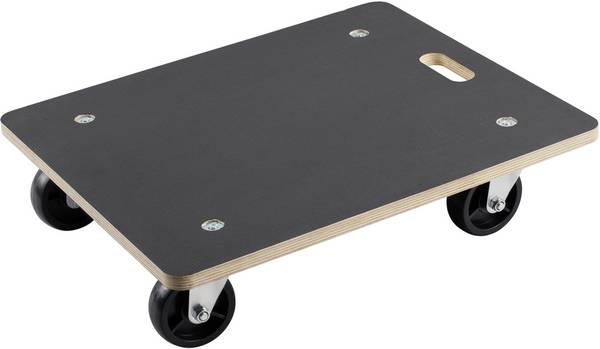Metafranc WU0822020 Chariot de transport PA Charge max: 400 kg 590 mm x 490 mm x 140 mm Nombre de roulettes pivotantes 4