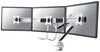 Neomounts NM-D775DX3WHITE Support de table pour écran 3 Écran(s) 43,2 cm (17") - 61 cm (24") blanc mobile, rotatif, inclinable, réglable en hauteur