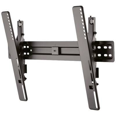 Support mural pivotant pour TV en métal avec plusieurs trous de fixation, permettant l'inclinaison et la rotation de la TV pour un alignement optimal.