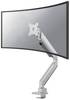 Neomounts NM-D775SILVERPLUS Support de table pour écran 1 Écran(s) 25,4 cm (10") - 124,5 cm (49") gris mobile, rotatif, inclinable, réglable en hauteur