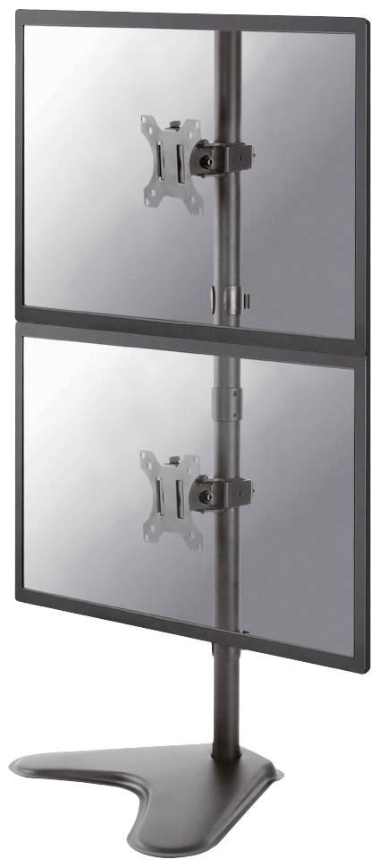 Neomounts FPMA-D550DDVBLACK Support de table pour écran 25,4 cm (10") - 81,3 cm (32") mobile, rotatif, inclinable, sur p