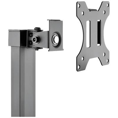 Bras de moniteur métallique avec support VESA amovible. Parfait pour l'ajustement et l'installation d'écrans.