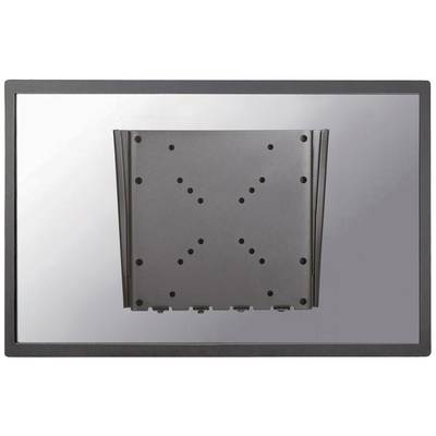 Un écran rectangulaire avec un support incurvé en son centre, présentant plusieurs trous de vis pour la fixation.