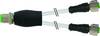 Murrelektronik 7000-40701-2330200 Distributeur et adaptateur pour capteurs/actionneurs M12 x 1 femelle, droit, femelle, droit 2.00 m Nombre de pôles: 4 1 pc(s)