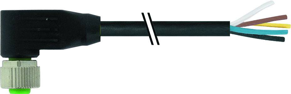 Murrelektronik 7000-19061-7051000 Connecteur non confectionné pour capteurs/actionneurs M12 x 1 femelle, coudé 10.00 m N